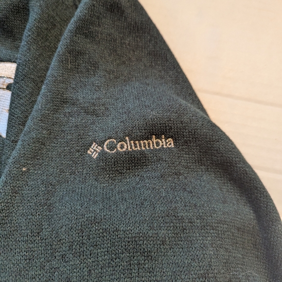 Men's Columbia MI State Sweater Fleece 1/2 Zip BNWT - Picture 6 of 14